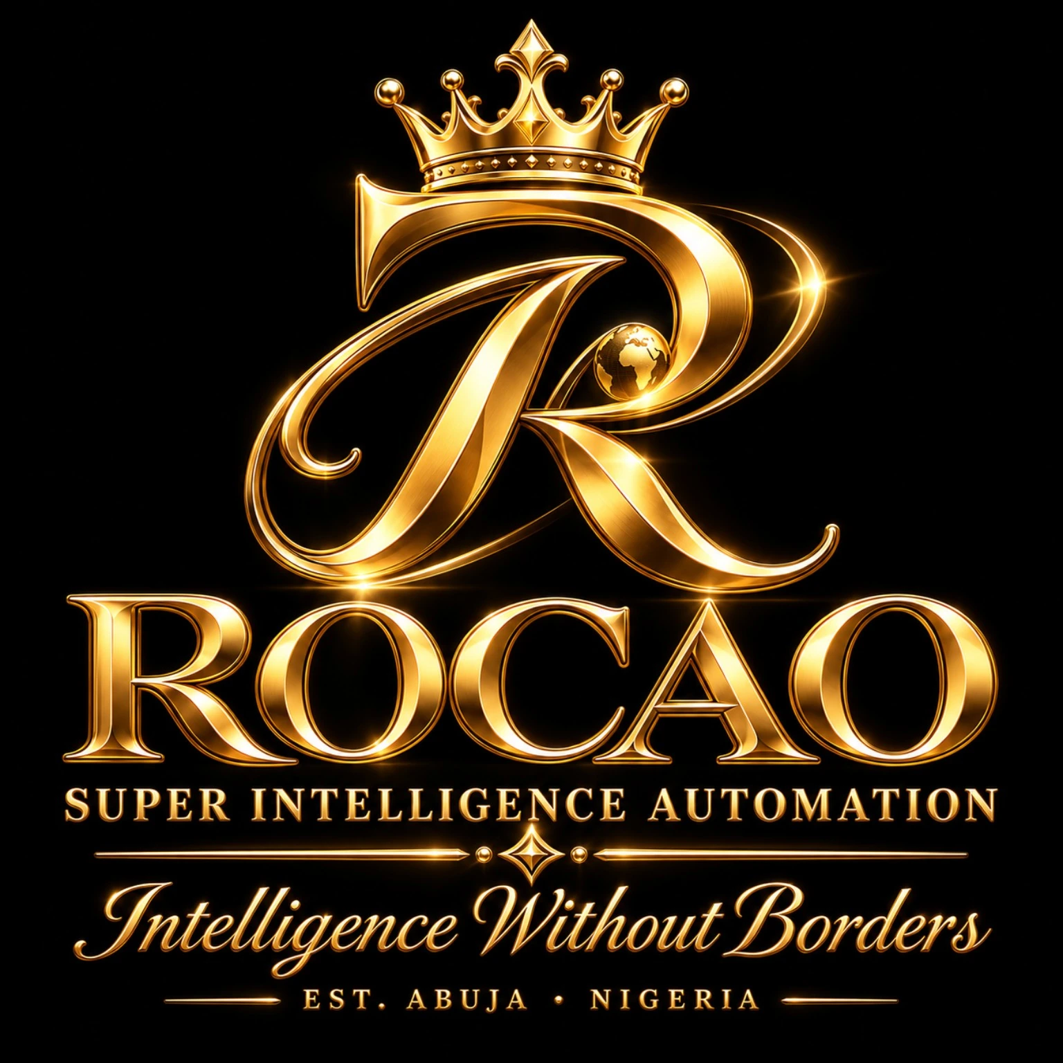 ROCAO SIA crowned R brand emblem